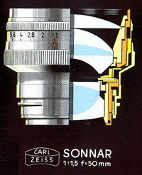 Zeiss Sonnar 50mm