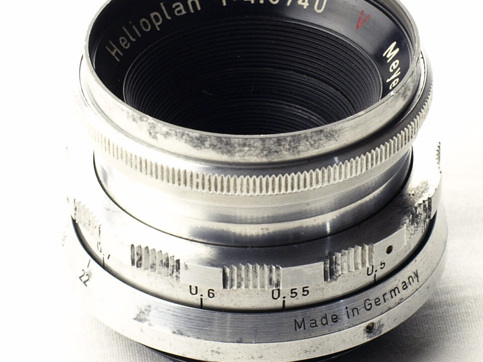 4.5/40mm Helioplan Meyer-Optik Gorlitz