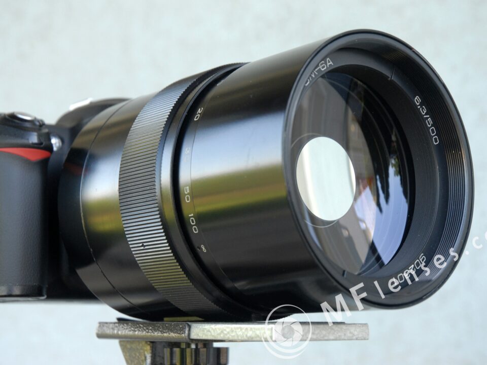 3M-6A 500mm f/6.3 Maksutov mirror lens